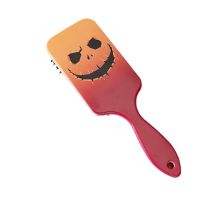 Brosse à cheveux Halloween avec crâne et dégradé de couleurs sur coussin d'air souple