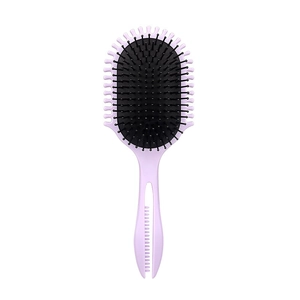 Spazzola per capelli massaggiante lavanda con setole antistatiche per styling e relax