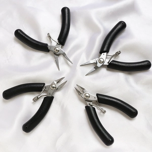 Alicates Profesionales para Joyería Mini para Accesorios DIY Hechos a Mano Acero Inoxidable Alicates de Punta Larga y Diagonales