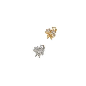 Gold- und Silbersternanhänger mit Zirkonia für DIY Barock-Kopfschmuck-Zubehör