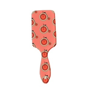 Brosse à cheveux à coussin d'air avec imprimé pastèque et picots de massage