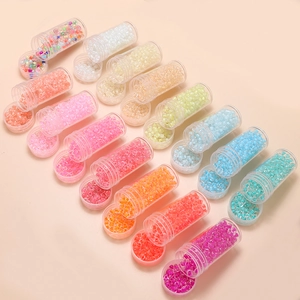 4mm Glass Seed Beads Macaron Candy Colors DIY Jewelry Accessories For Necklace Bracelet Earrings Making Handmade Craft
