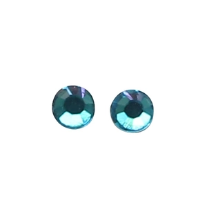 Blaue facettierte Kristall-Teufelsaugen für DIY-Schmuck und Barock-Anhänger Basteln
