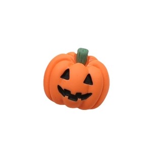 Ciondoli a zucca di Halloween in resina con faccina sorridente per decorazioni fai-da-te