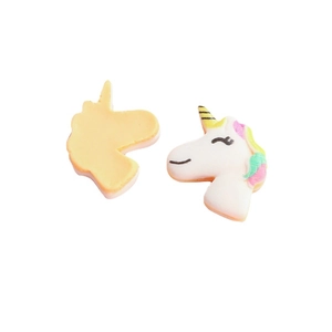 Süße Einhorn-Anhänger aus Harz für Bastelarbeiten und Haarschmuck im Cartoon-Stil