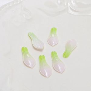 Close-up of translucent gradient magnolia petals with vertical texture for DIY jewelry