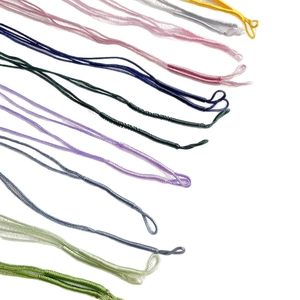 Bunte geflochtene Kordelschlingen für Schmuck mit langlebigem Design für DIY-Anhänger