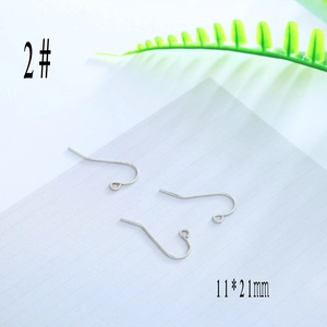 Detail of 11x21mm 18K gold plated earring hooks for DIY jewelry making accessories
