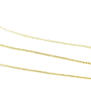 Υψηλής ποιότητας χρυσή αλυσίδα O 14k για δημιουργία κοσμημάτων DIY και υλικά αξεσουάρ