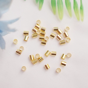 Λήψη macro με χάντρες σύσφιξης 14K για DIY κατασκευή κολιέ και κοσμημάτων