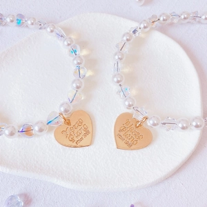Sweet Adjustable Pet Artificial Pearl Necklace With Cute Cat Heart Star Pendant Princess Style Beaded Collar For Small Cat Dog Puppy