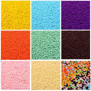 Perline di Precisione in Plastica Resina Colore Macaron per Creazione Gioielli Fai da Te Braccialetti Collane Artigianali