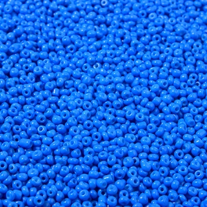 Perline di precisione blu cobalto per la creazione di gioielli fai da te e hobby