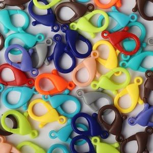 Cierres de Langosta de Acrílico para Joyería Hecha a Mano Ganchos de Plástico de Colores para Collar Pulsera Llavero Accesorios