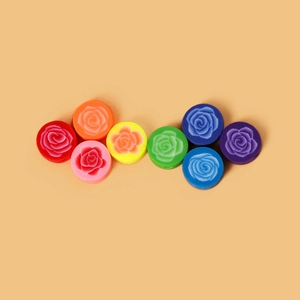 Perles roses en pâte polymère fait main en huit couleurs vives pour bijoux DIY