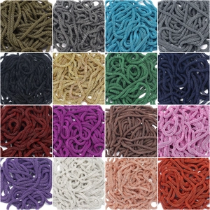 Painted Colorful Mesh Braided Iron Chain For DIY Jewelry Making Hollow Lantern Chain Necklace Bracelet Accessory Material