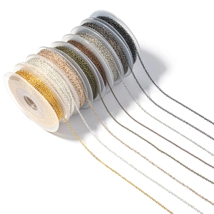 DIY Sieraden Accessoires Afgeplatte Schakelketting Gegalvaniseerde IJzeren Schakelketting Voor Ketting Armband Maken DIY Knutselbenodigdheden