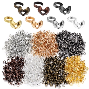 Coprinodi in Ferro Terminali a Conchiglia Per Creazione Collane e Bracciali DIY Accessori per Gioielli Fatti a Mano Connettore