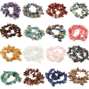 Natursteinperlen Mix mit Amethyst und Tigerauge für DIY Schmuckherstellung