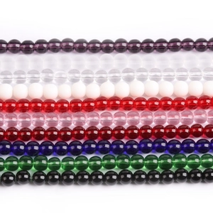 Kleurrijke transparante glazen kralen set voor DIY handgemaakte sieraden maken