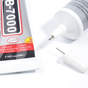 B7000 Multi-Purpose Transparent Glue 25ml with needle tip for DIY jewelry and phone repair