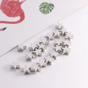 DIY Star Heart Beads CCB Spacers Plastic Resin Loose Beads For Bracelet Necklace Jewelry Making Crafts Supplies