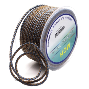 Artistic Wire 2.8mm dragon pattern braided cord for DIY necklace and bracelet jewelry making