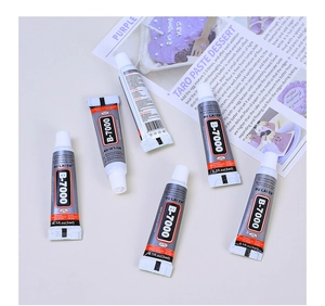 Détail de 5 tubes de colle B-7000 pour bijoux DIY et réparation de téléphones