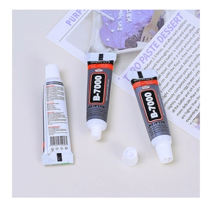 Trois tubes de 3ml de colle multi-usage B7000 pour bijoux et réparations de coques de DIY