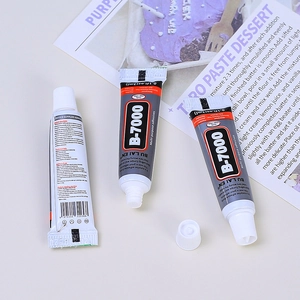 Trois tubes de colle forte B-7000 3ml pour bijoux DIY et réparation de téléphone