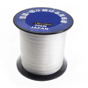 Strong white 0.168mm Japanese pearl beading thread spool for DIY jewelry making 300M