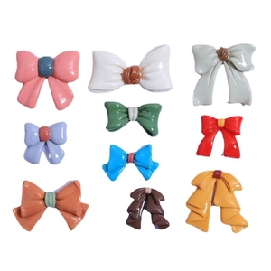 Fiocchi colorati in resina per accessori per capelli e decorazioni fai-da-te
