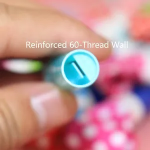 Sky blue thickened plastic pipe with 0.6mm wall thickness for party blowouts