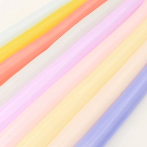 Bunte Makronen-Modellierballons für Tierfiguren und DIY-Geburtstagsparty-Deko