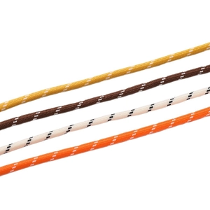 5mm farbige Polyester-Kordeln mit gepunkteten Mustern für DIY-Lanyards und Kordelzüge