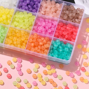 Bunte Glas Rondelle Perlen Für DIY Schmuckherstellung Basteln Polierte Abakus Abstandsperlen Lose Perlen Zubehör