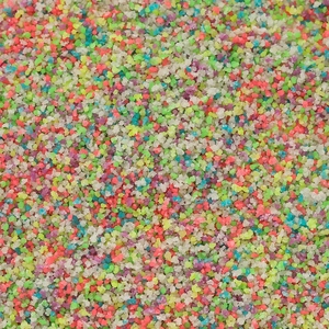 Luminous Glow In The Dark Granules Synthetic Sand For DIY Wishing Bottle Landscaping Decorative Noctilucent Particles Home Decor
