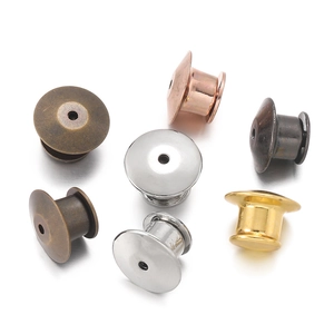 Chiusure per Spille in Rame Ricambio per Spille in Smalto Distintivi Uniformi in Metallo Accessori Fai da Te 5 Colori