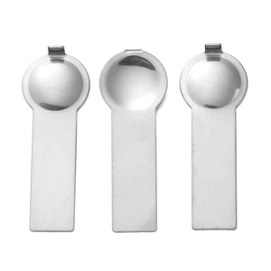 Three-piece stainless steel tool set for modular bracelet assembly and DIY jewelry making