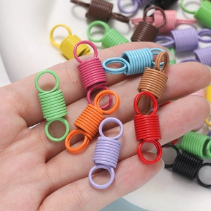 Fermoirs à ressort colorés DIY aux couleurs de bonbons pour colliers et bijoux