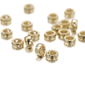 Perles d'Espacement en CCB Électroplaqué Formes Cœur Papillon Étoile Trèfle Pour DIY Bracelet Collier Fabrication de Bijoux
