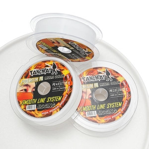 Three spools of high-strength white PE fiber jewelry line for DIY bracelet crafting