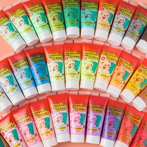 Pack de 24 tubos de pegamento crema de 50ml de colores para manualidades y fundas DIY