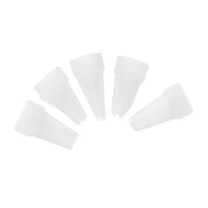 Set de 5 boquillas de plástico para decoración de resina y pegamento de crema DIY