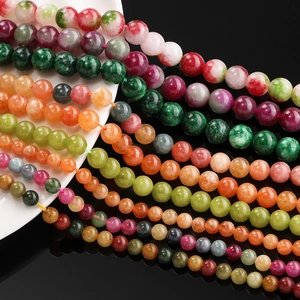 Natuursteen Drakenader Agaat Kralen Ronde Losse Gepolijste Kralen Voor DIY Ketting Armband Sieraden Maken Accessoires