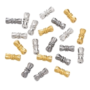 Screw clasp connectors for jewelry making in gold silver and gunmetal finishes