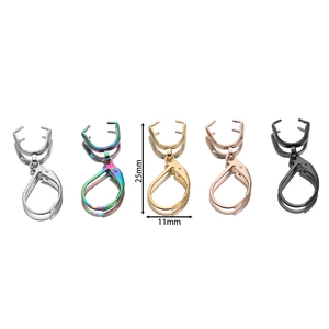 French lever back ear wires in five metallic finishes for DIY jewelry making