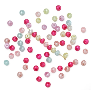 Perline colorate in acrilico a goccia e a cuore per creazioni di gioielli DIY