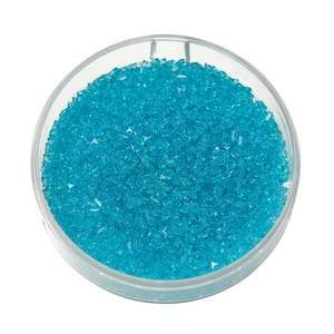 Macro di perle di cristallo blu brillante 2mm per gioielli fai-da-te e nail art