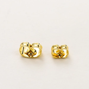 Copper Gold Plated Butterfly Earring Backs Stoppers DIY Earring Findings Jewelry Making Accessories Parts
